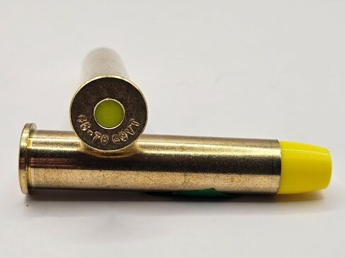 45-70 Government Snap caps - Training Rounds - Set of 5 (Orange & Brass) in Kuwait