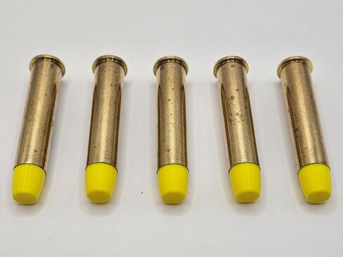 45-70 Government Snap caps - Training Rounds - Set of 5 (Orange & Brass) in Kuwait