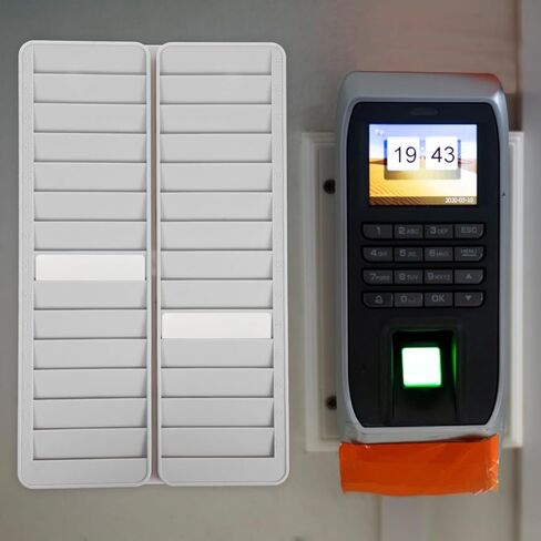Time Cards Racks Wall Mount Time Card Holder Shelf with 28 Slots Multi-Pocket for Office Factory Attendance Payroll Supplies in Saudi Arabia