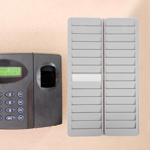 Time Cards Racks Wall Mount Time Card Holder Shelf with 28 Slots Multi-Pocket for Office Factory Attendance Payroll Supplies in Saudi Arabia
