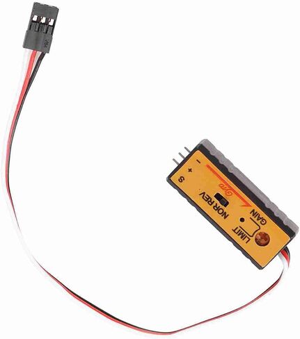RC Control Control Gyro High Precision مرحلة واحدة كسب حساسية وحدة تحكم استقرار الجيروسكوب القابلة للتعديل للسيارات RC القوارب 4 6V البلاستيك in Saudi Arabia