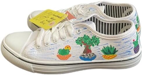 Sneakers|Houseplants|VA handmade decor with love in Saudi Arabia