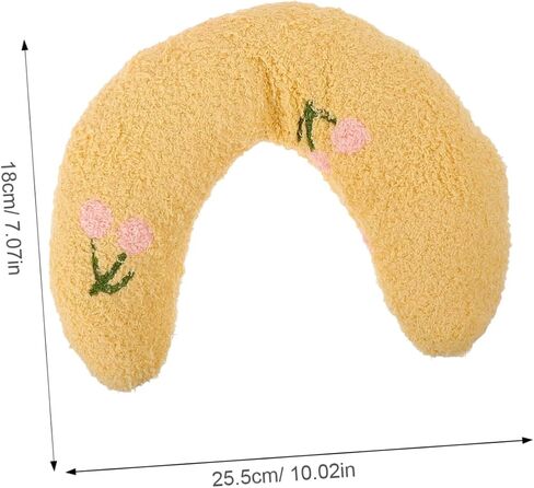 3pcs Dog Calming Neck Pillow Soft Comfortable Pillows for Deep Cervical Health for Dogs and Cats Multi in Saudi Arabia