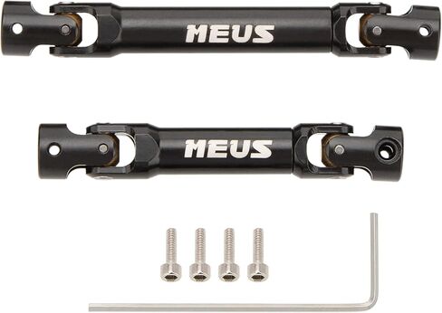 MEUS RACING SCX24 Driveshaft Center Drive Shaft for Axial 1/24 SCX24 C10 Bronco JLU, Black in Saudi Arabia