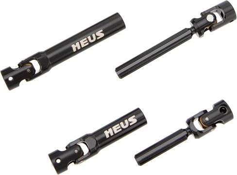 MEUS RACING SCX24 Driveshaft Center Drive Shaft for Axial 1/24 SCX24 C10 Bronco JLU, Black in Saudi Arabia