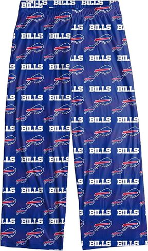 بنطال بيجامة رجالي بنمط مبعثر من بافالو بيلز، متعدد الألوان in Kuwait