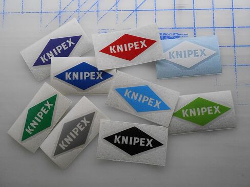 Vinyl Decal - Compatible with all Knipex products (3"x1.5", Red) in Kuwait