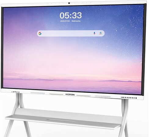 لوحة تفاعلية لمكتب المؤتمرات التقديمية للدراسة التقديمية- 65 '' 4K UHD مع كاميرا 48 ميجابكسل ، وميكروفون 8-Array ، اللوحة الرقمية التي تعمل باللمس (تضمين جبل الحائط) in Kuwait