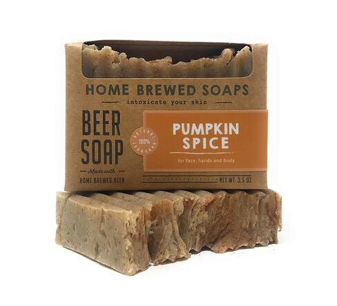 Beer Soap, Palm Free Soap, 1-3.5 oz Pumpkin Spice Beer Soap, Home Brewed Soaps in Saudi Arabia