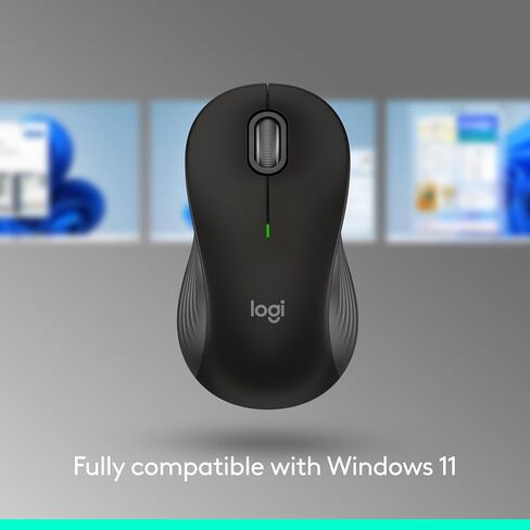 Logitech Signature M550 L Full Size Wireless Mouse Large Sized - Black | For Large Sized Hands, 2-Year Battery, Silent Clicks, Multi-Device Compatibility in Kuwait