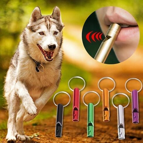 6 أجهزة كمبيوتر ملونة معدنية ملونة بالموجات فوق الصوتية ، صافرة ، صفارات الكلاب التي تجعل الكلاب تتوقف عن النباح ، صافرة الكلاب التي تجعل الكلاب تأتي إليك ، صافرة تدريب الكلاب المحترفة ، صافرة الكلاب الأليفة in Saudi Arabia