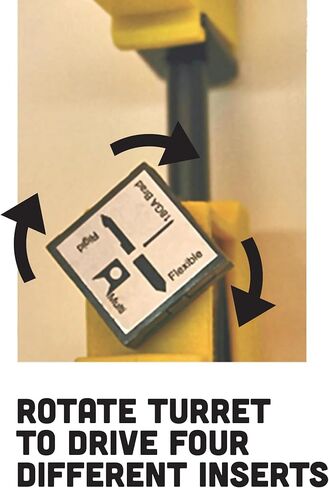 Authentic Logan F400-1 Fitting Tool Point Driver for Picture Framing,Drive Four Different Point Types in Kuwait