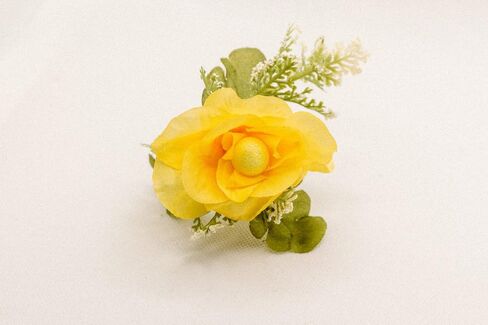 Easter Eggs Spring Napkin Rings & Yellow Flowers table decor decorations - Set of 6 in Saudi Arabia