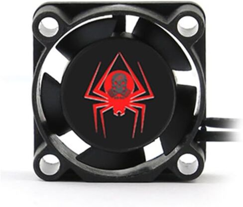 RC Car Motor Cooling Fan 25mm 30mm 35mm 40mm 50mm High Speed Heatsink 28000RPM ESC Fans for 1/8 1/10 1/12 1/16 Scale Truck Off Road Crawler Car 540 550 Brushless OR Brushed Motors (25MM) in Kuwait