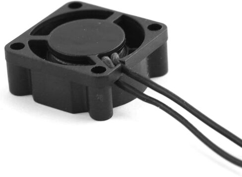 RC Car Motor Cooling Fan 25mm 30mm 35mm 40mm 50mm High Speed Heatsink 28000RPM ESC Fans for 1/8 1/10 1/12 1/16 Scale Truck Off Road Crawler Car 540 550 Brushless OR Brushed Motors (25MM) in Kuwait