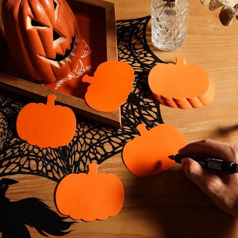 360 pcs قرع قرع القطع الورق حصاد قطع اليقطين لهجات اليقطين على شكل أطفال مشاريع حرفة DIY الخريف عيد الشكر هالايول in Saudi Arabia