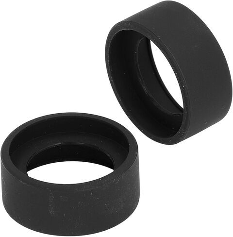 2pcs مجهر العدسة كوب مسطح الزاوية المطاط العدسة غلاف العدسة حارس واقي تلسكوب للتلسكوب لمدة 40‑42 ملم in Saudi Arabia