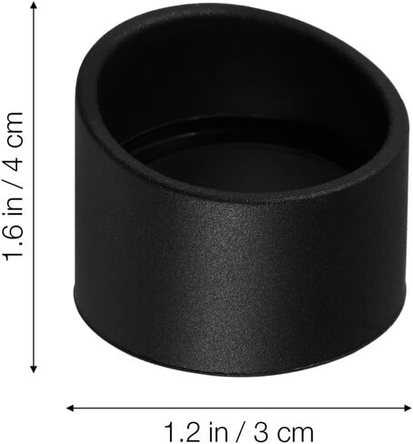 PartyKindom 8pcs Rubber Eye Shield Eyepiece Guards Cups for Microscope Binocular Eyepiece Covers in Saudi Arabia