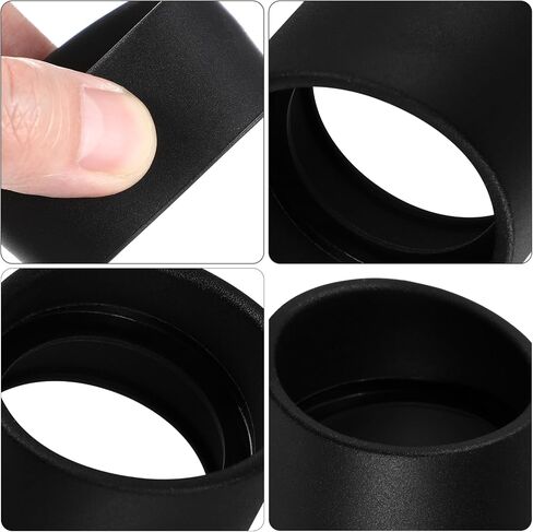 PartyKindom 8pcs Rubber Eye Shield Eyepiece Guards Cups for Microscope Binocular Eyepiece Covers in Saudi Arabia