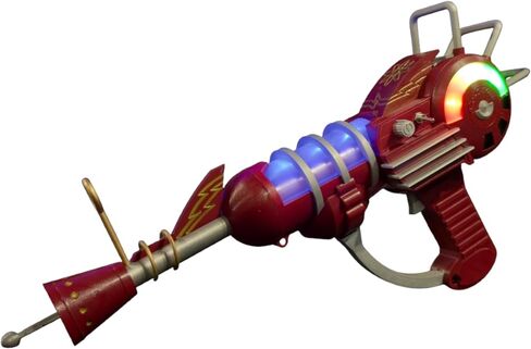 Ray Gun Mk1 مع مصابيح LED ، Prop Prop نسخة طبق الأصل من كود كوزبلاي الدعامة القابلة للتحصيل (مع حامل) in Saudi Arabia