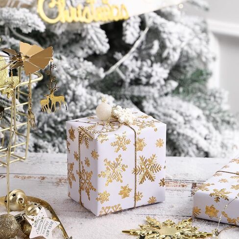 WRAPAHOLIC Reversible Wrapping Paper - Mini Roll - 17 Inch X 33 Feet - Pink Floral Design for Birthday, Mother's Day, Wedding, Baby Shower in Saudi Arabia