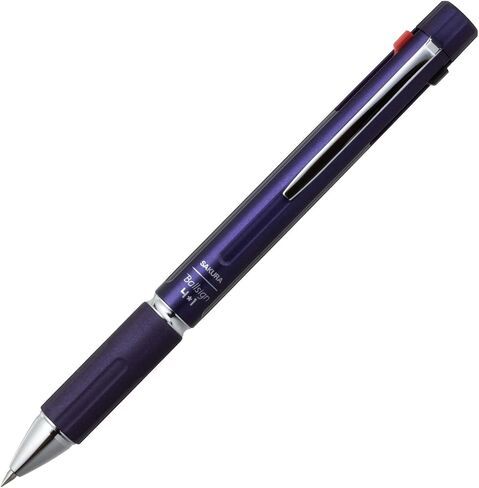 Sakura Craypas GB4MM1004P#536 القلم متعدد الوظائف ، علامة الكرة ، 4+1 ، الأزرق المعدني in Kuwait