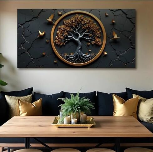 Celtic Tree of Life Wall Art IV (24x48) in Saudi Arabia