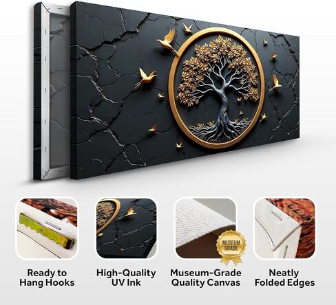 Celtic Tree of Life Wall Art IV (24x48) in Saudi Arabia