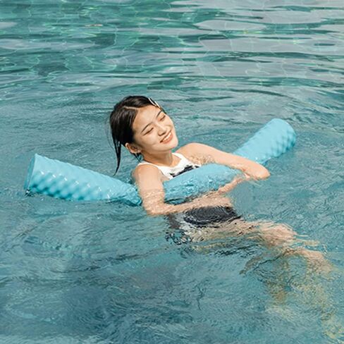 Mymersa Jumbo Swimming Pool Noodles ، طلاء الفينيل الناعم القائم على الماء ، والمعكرونة الرغوية المقاومة للأشعة فوق البنفسجية للسباحة والعائمة ، عوامات البحيرة ، تطفو البلياردو للبالغين والأطفال. in Kuwait