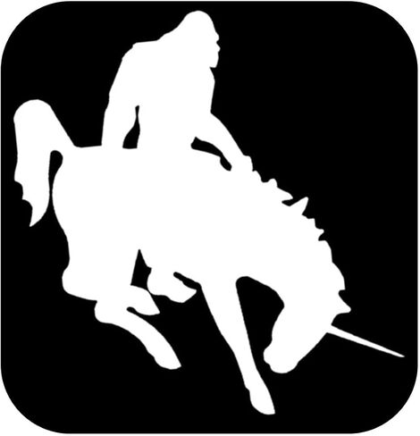 Bigfoot Unicorn Bronco Decal 6 "ملصق OS 289 Sasquatch in Saudi Arabia