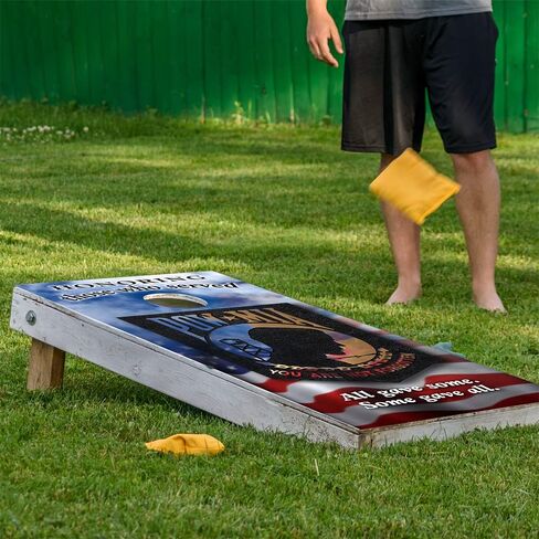 لوحات Cornhole اللف والملفات اللفائف للوحات اللوحات مجموعة من شارات ثقب الذرة ، 25+ تصميمات من جلود شارات كورنيول احترافية للوحات تغطي ملصقات كورنول فينيل (بوك ميا الأمريكية العلم) in Saudi Arabia