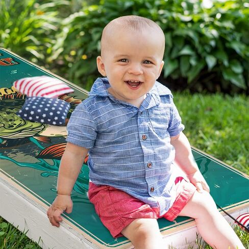 Cornhole Wraps for Boards Vinyl Decals (Set of 2) Bass Fishing - 25+ Designs Corn Hole Bean Bag Toss Cornhole Wraps Stickers Cornhole Skins Cornhole Wraps for Boards (Boards Not Included) in Saudi Arabia