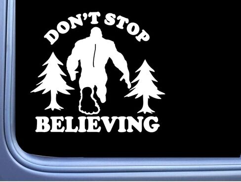 Bigfoot Sticker Don't Stop OS 231 6" Decal sasquatch squatch in Saudi Arabia