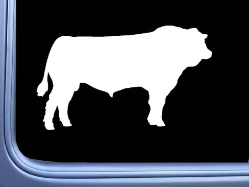 Simmental Bull Decal 6" Sticker OS 274 cattle cow beef in Saudi Arabia