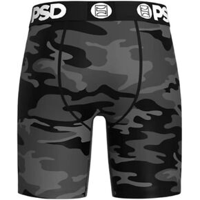 PSD Men's Athl Grey Sld Modal Boxer Briefs, Gray, S in Kuwait