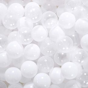 STARBOLO Ball Pit Balls for Toddlers Phthalate Free BPA Free Non-Toxic Crush Proof Play Balls for Toddlers Kids Pool Playhouse Pack of 100 200 500 in Kuwait