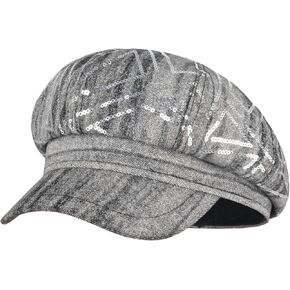 Meyaus Women Summer Spring Fall Denim Newsboy Cap Visor Paperboy Painter Hat in Kuwait