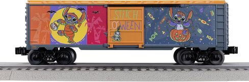 Lionel Disney Stitch Glow في The Dark Halloween O Gauge Model Train Boxcar in Saudi Arabia