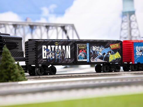 Lionel DC Comics Batman 90 Years of DC O Gauge Model Train Boxcar in Saudi Arabia