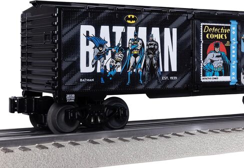 Lionel DC Comics Batman 90 Years of DC O Gauge Model Train Boxcar in Saudi Arabia