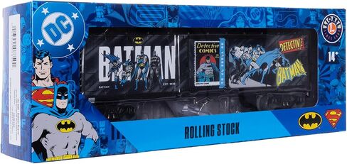 Lionel DC Comics Batman 90 Years of DC O Gauge Model Train Boxcar in Saudi Arabia