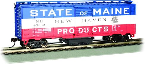 Bachmann Trains - Track Cleaning 40 'Box Car - New Haven #45062 (State of Maine) - Ho Scale in Saudi Arabia