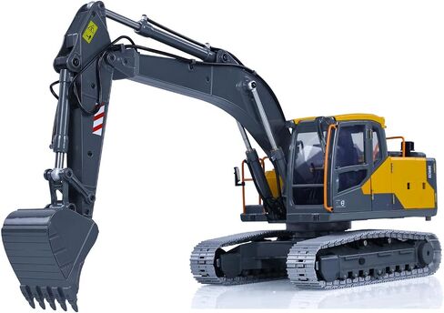 1:14 نموذج حفارة مزدوج E RC لـ E010 EC160E الكامل سبيكة معدنية RC هندسة مركبة مركبة محرك ESC Servo ، الولايات المتحدة في المخزون in Kuwait