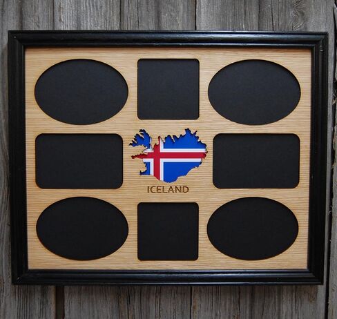 11x14 Country Picture Frame - Travel Collage Frame Holds 8 Photos (England) in Kuwait