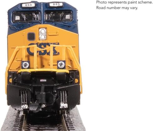 Broadway Limited 8617 GE ES44AC ، CSX 853 ، YN3 Paint ، Paragon4 Sound/DC/DCC ، N Scale in Kuwait