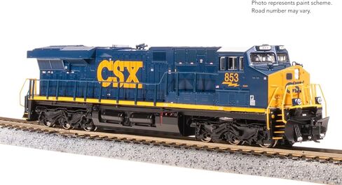 Broadway Limited 8617 GE ES44AC ، CSX 853 ، YN3 Paint ، Paragon4 Sound/DC/DCC ، N Scale in Kuwait