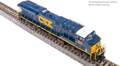 Broadway Limited 8617 GE ES44AC ، CSX 853 ، YN3 Paint ، Paragon4 Sound/DC/DCC ، N Scale in Kuwait