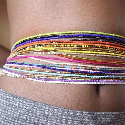 سلسلة جسم طبقة الخصر الأفريقية (7pcs) in Kuwait