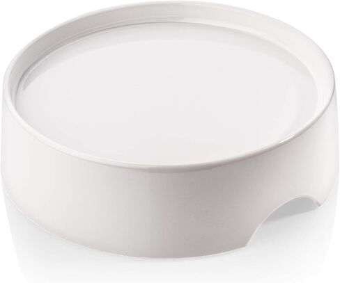 CatGuru Food Table for Cat Bowl, Non Slip Pet Feeding Station for Cat Food Bowls, Raised Stand for Food and Water Cats Bowls, Elevated Pet Feeder, Stress Free Pet Dish Stand (Marshnallow) in Kuwait