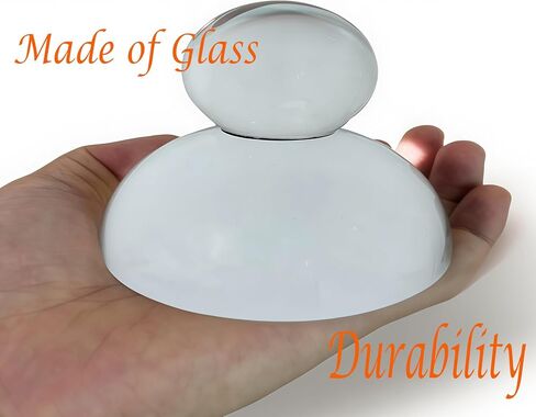 Glass Block Printing Baren, 4 inch Smooth Bottom Printmaking Hand Tool for Linocut, Woodcut, Scrapbooking in Saudi Arabia